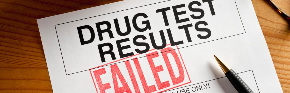 Fail a Drug Test in SAP Program